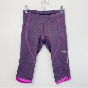 The North Face Leggings Capris Purple Pink Small